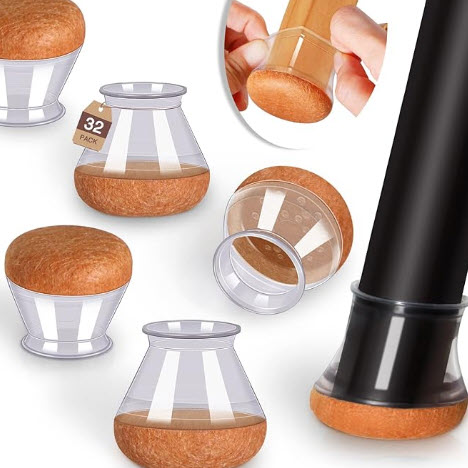 amazon wood floor protector cups